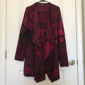 Iron Fist Skull Sweater cardigan